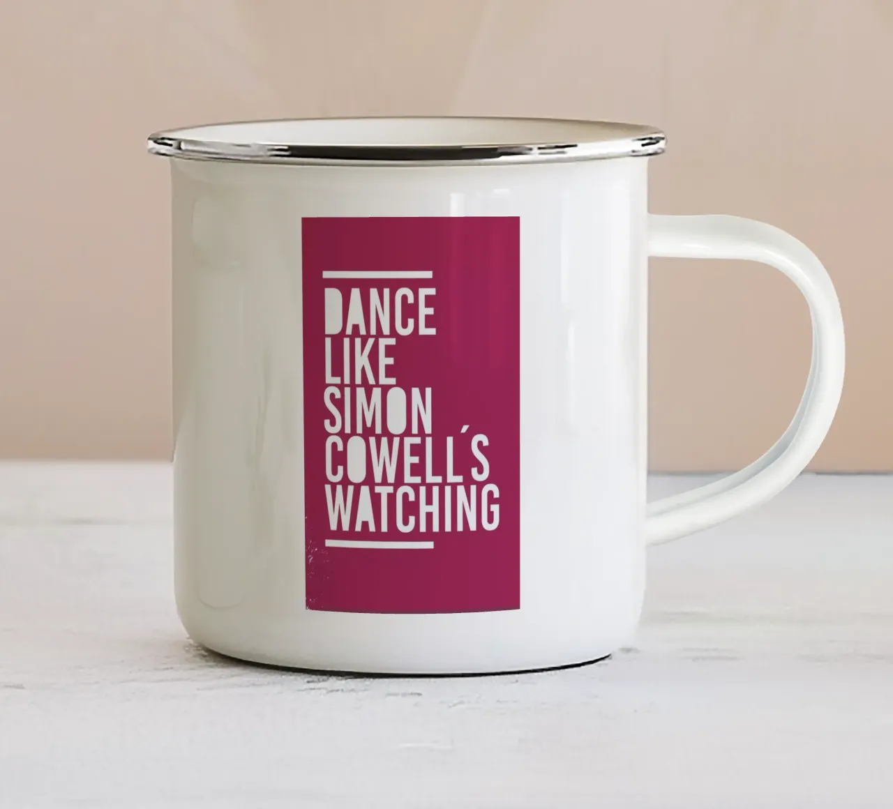 Dance tazza in smalto da LeDieg