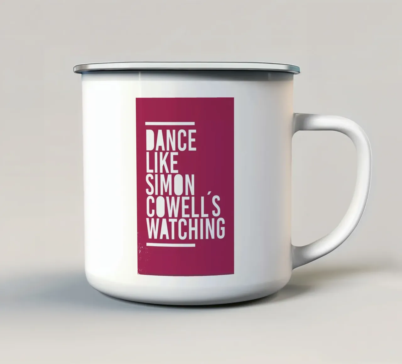 Dance tazza in smalto da LeDieg