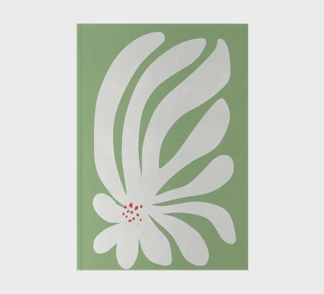 Chrysanthemum Flower II notebook by amini54