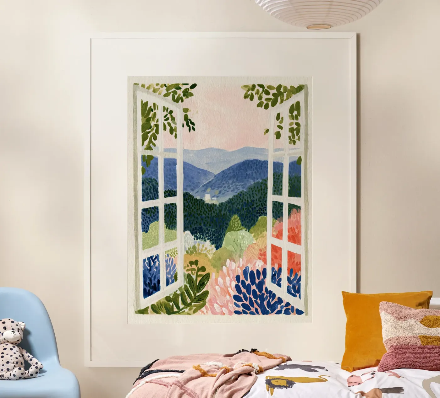 Open Window View poster by DaarbyN