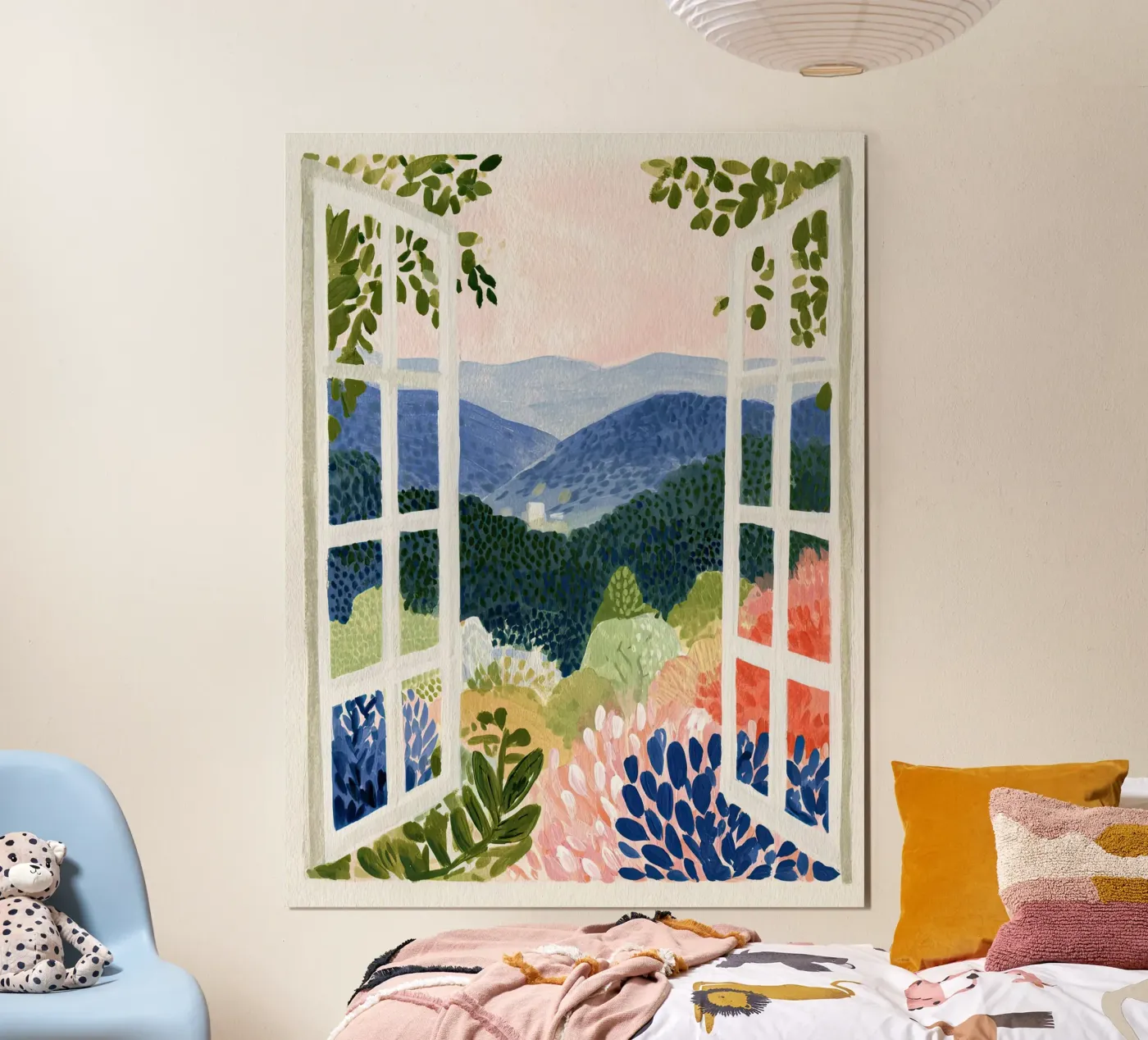 Open Window View poster by DaarbyN