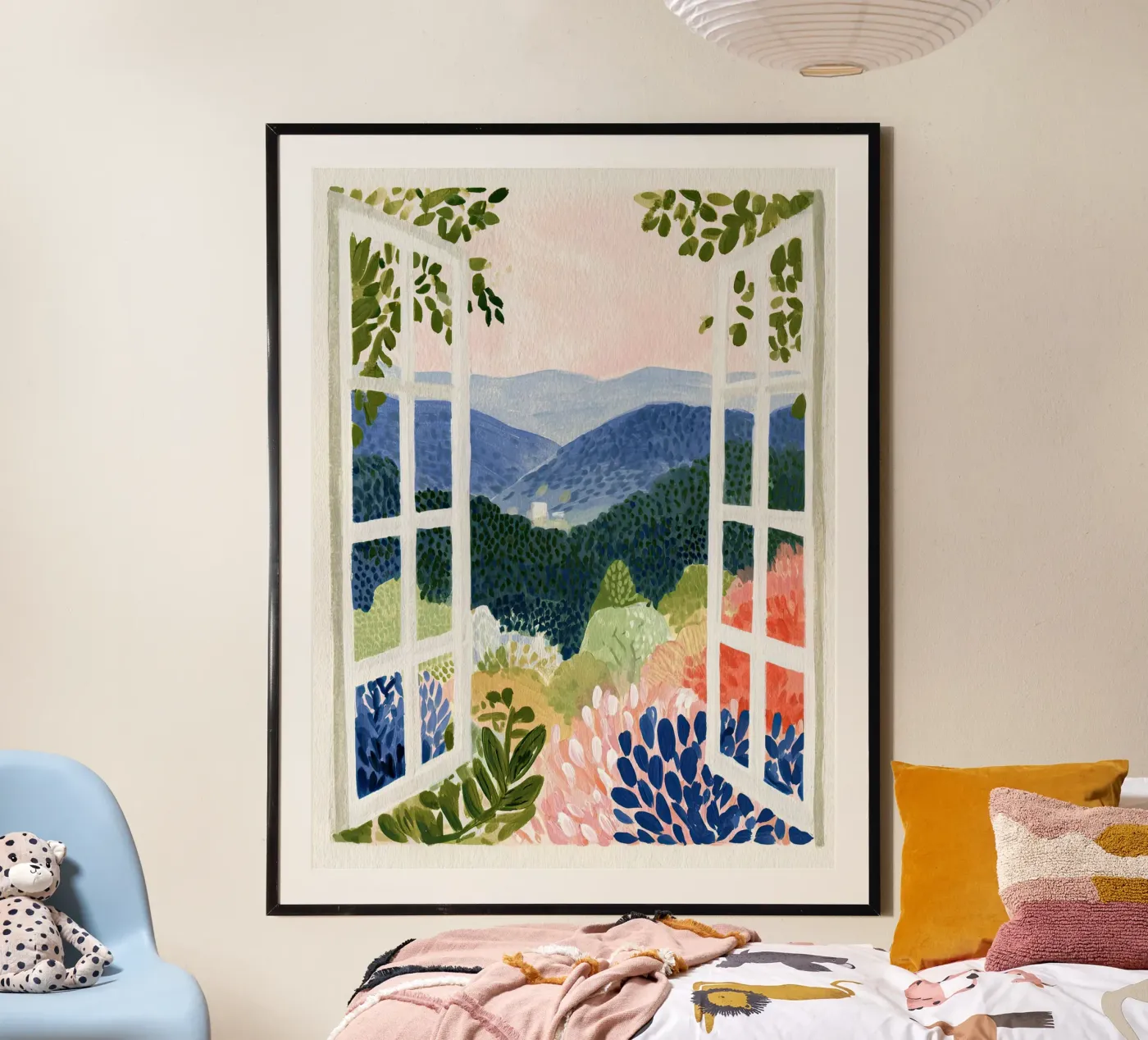 Open Window View poster by DaarbyN