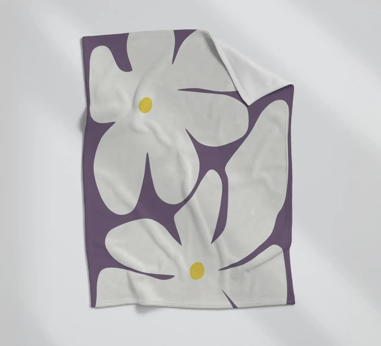 Fiori di narciso coperta in pile da amini54