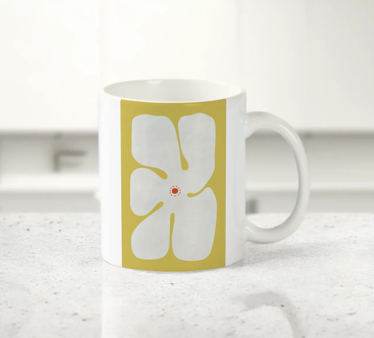 Fiore di papavero II tazza in ceramica da amini54
