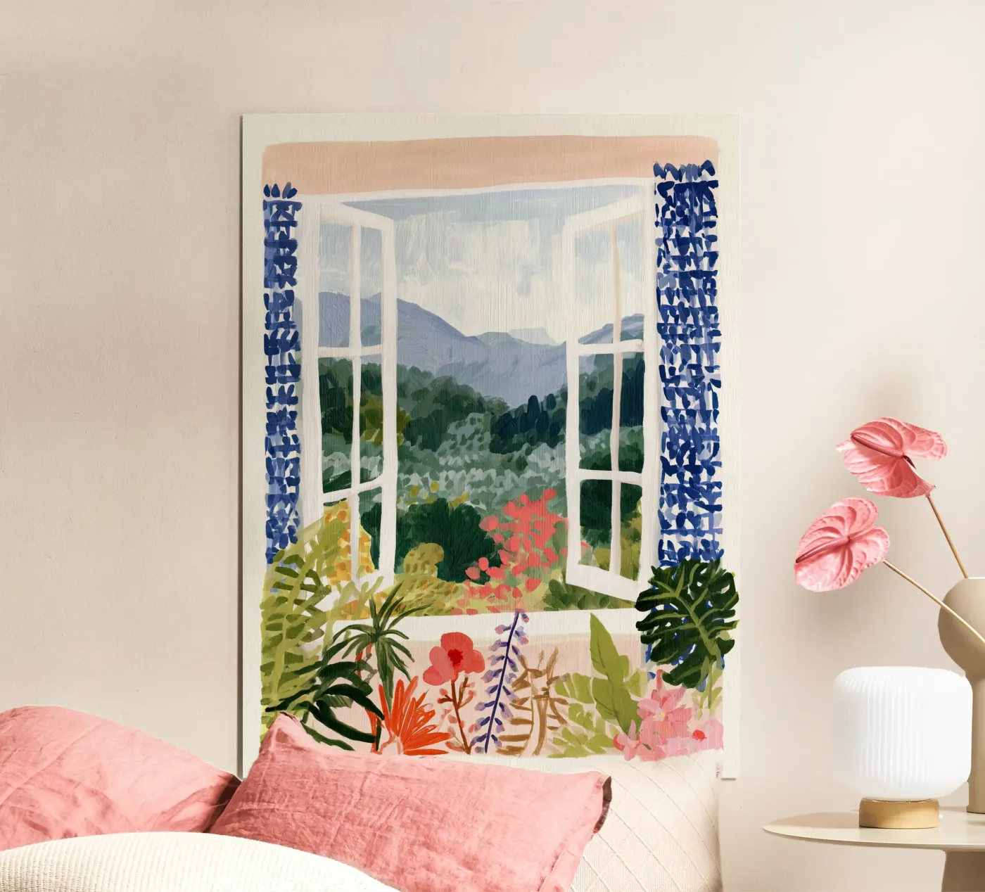 Spring Window poster by DaarbyN