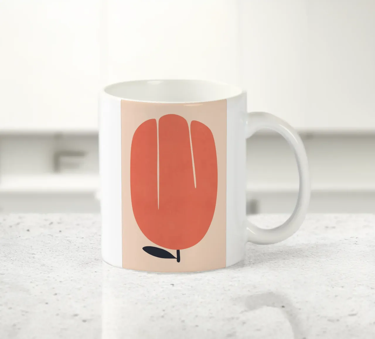 Fiore di tulipano II tazza in ceramica da amini54