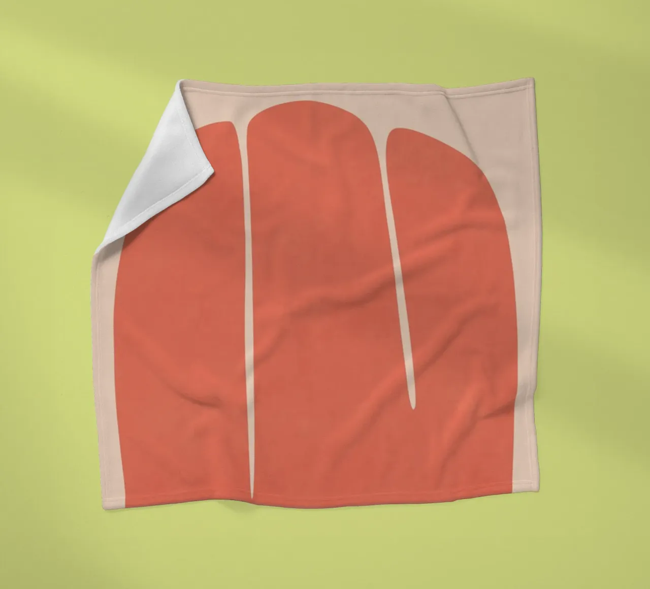 Fiore di tulipano II coperta in pile da amini54