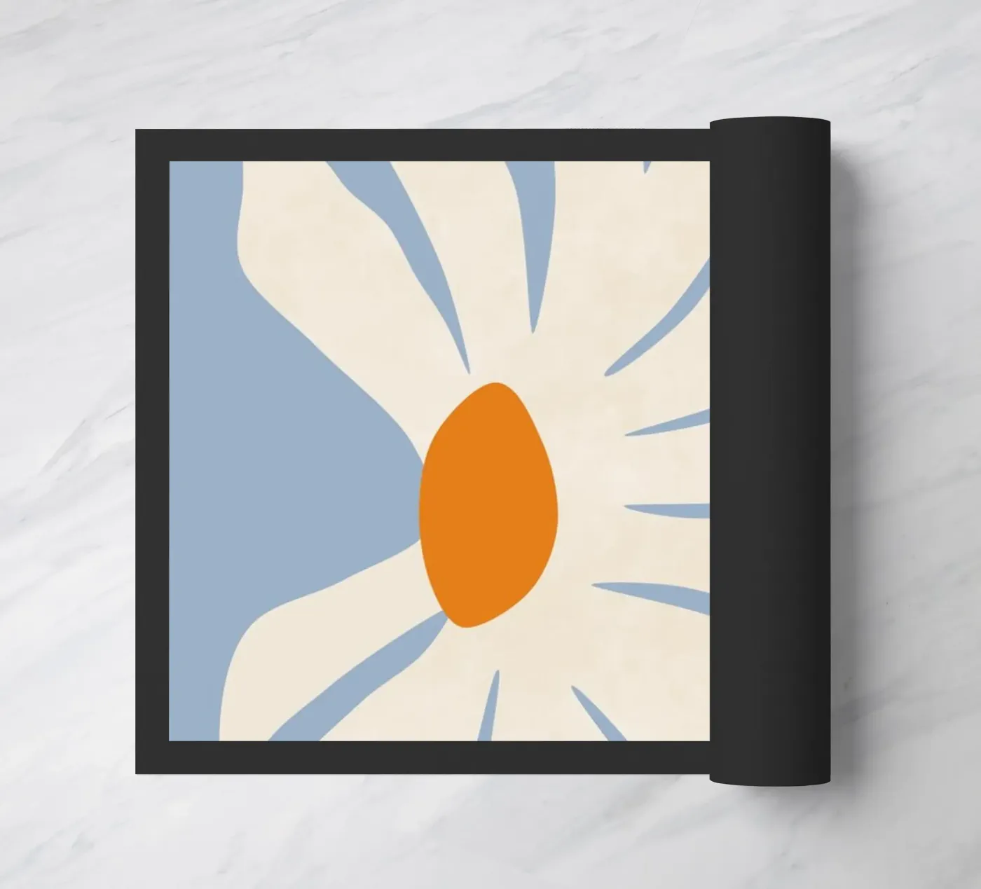 Gerbera Flower deurmat van amini54