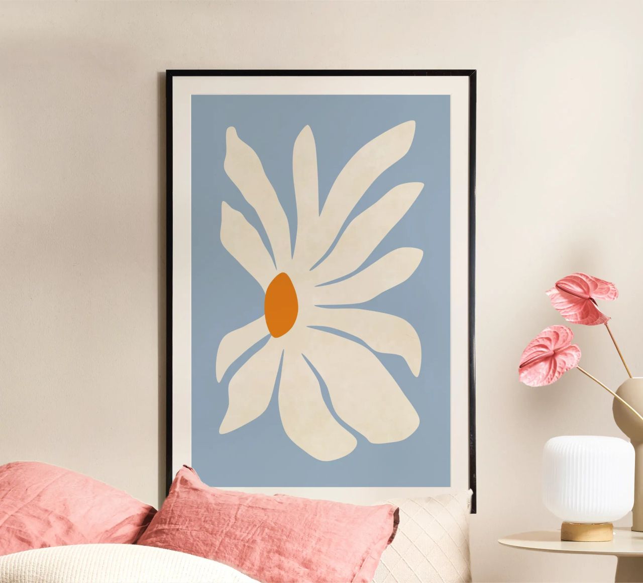 Gerbera Flower poster by amini54