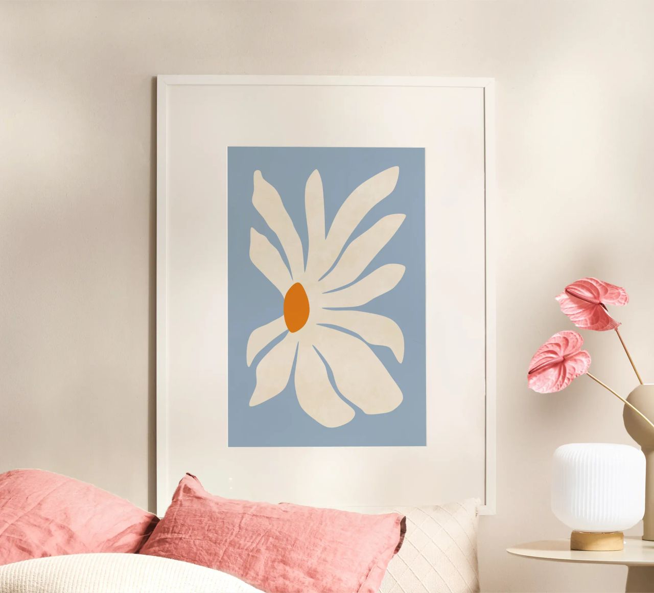 Gerbera Flower poster by amini54