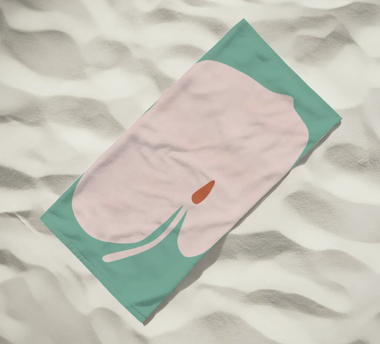 Anthurium Flower beach towel by amini54