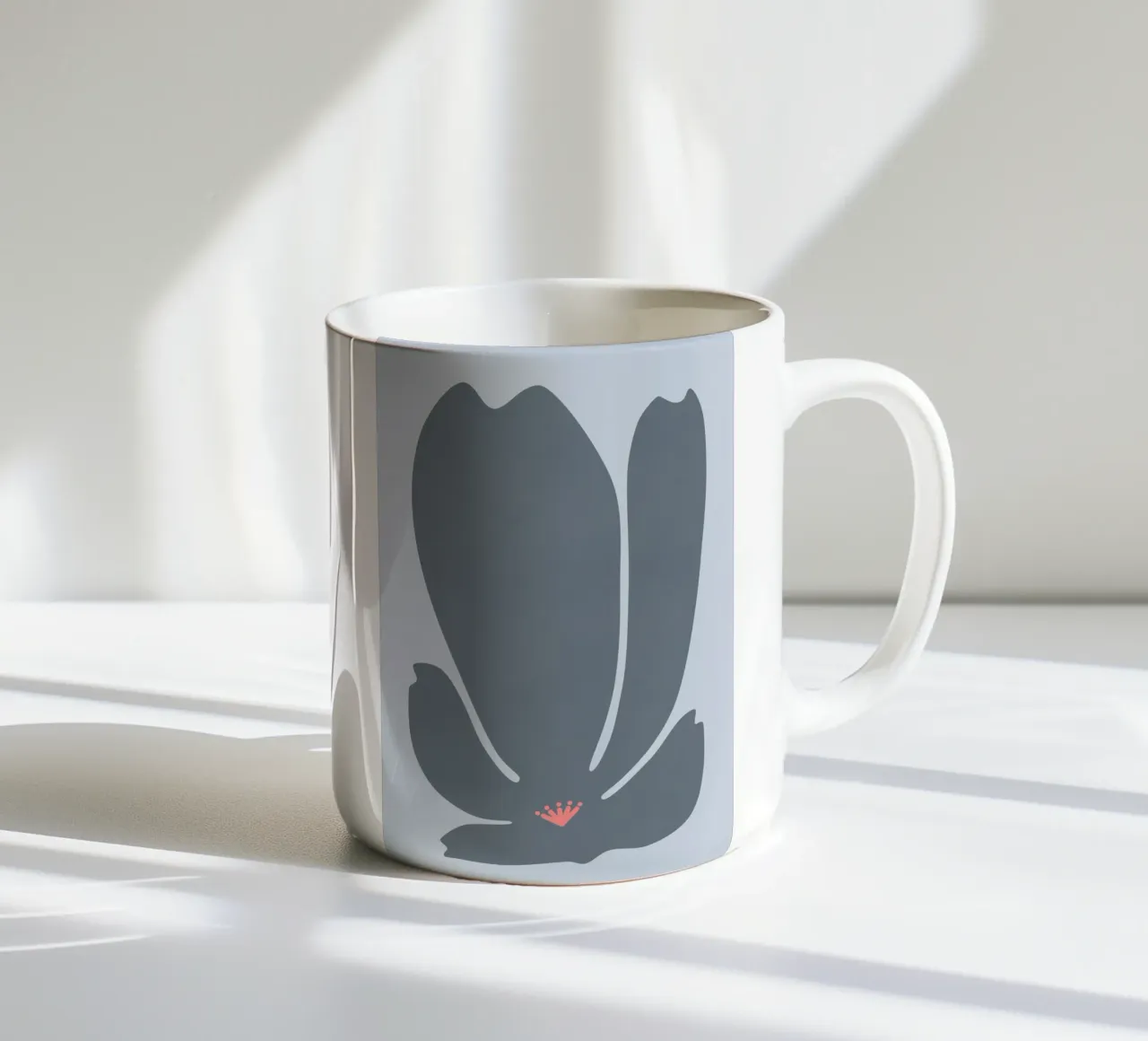 Fiore di tulipano IV tazza in ceramica da amini54