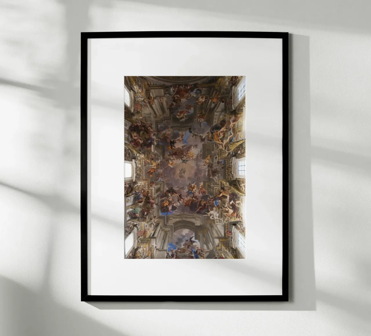 Chiesa di Sant'Ignazio di Loyola 01 poster da amini54