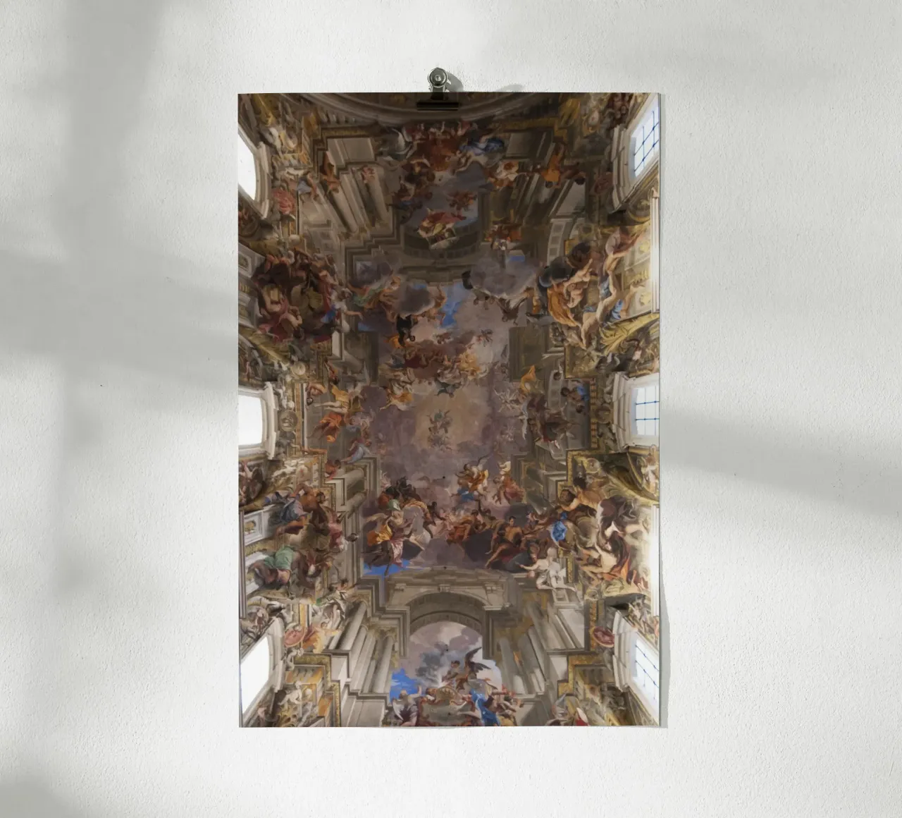 Chiesa di Sant'Ignazio di Loyola 01 poster da amini54