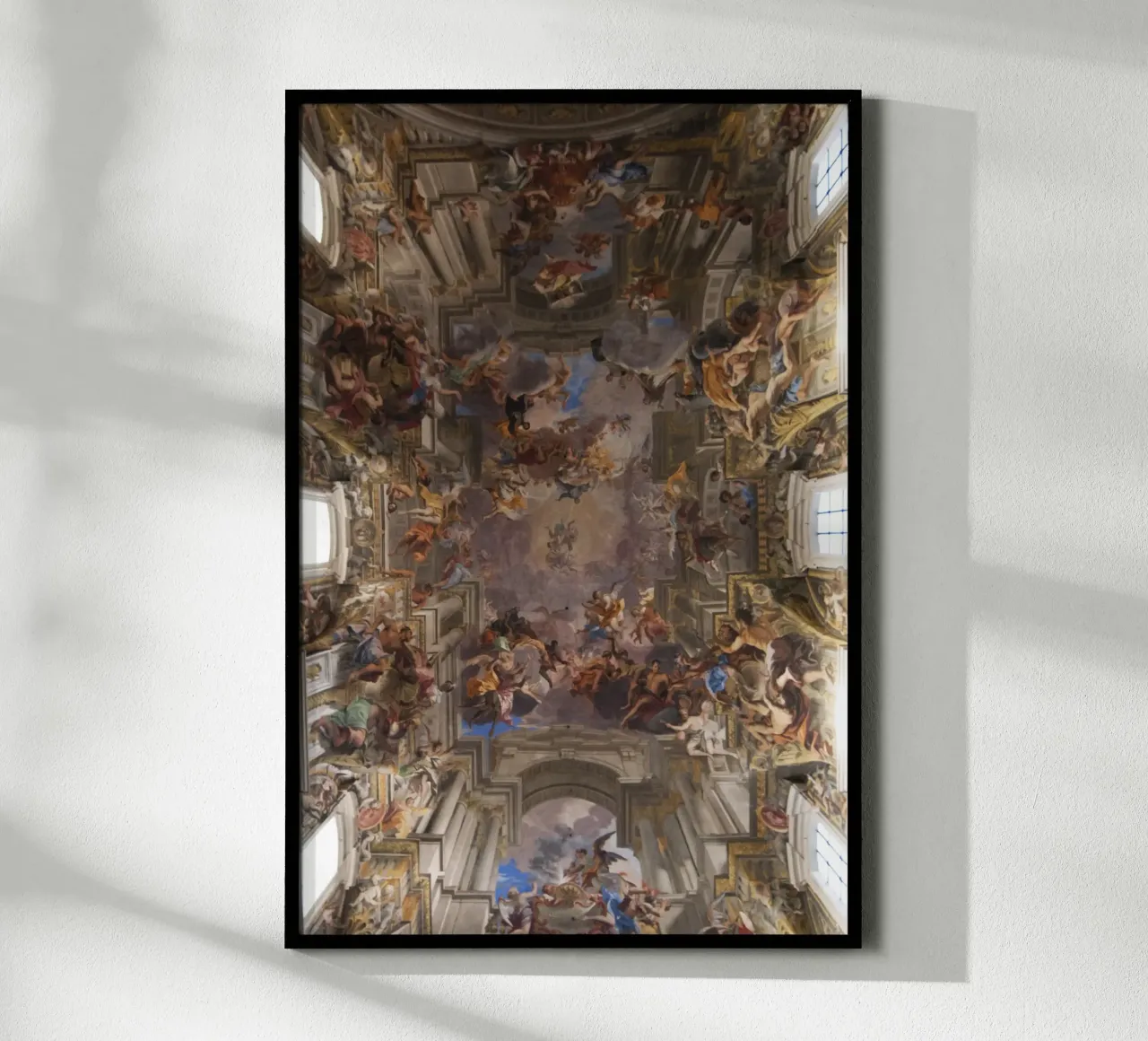 Chiesa di Sant'Ignazio di Loyola 01 poster da amini54