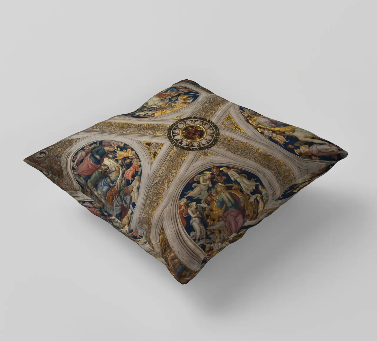 The Vatican Museum 03 decorative cushion by amini54