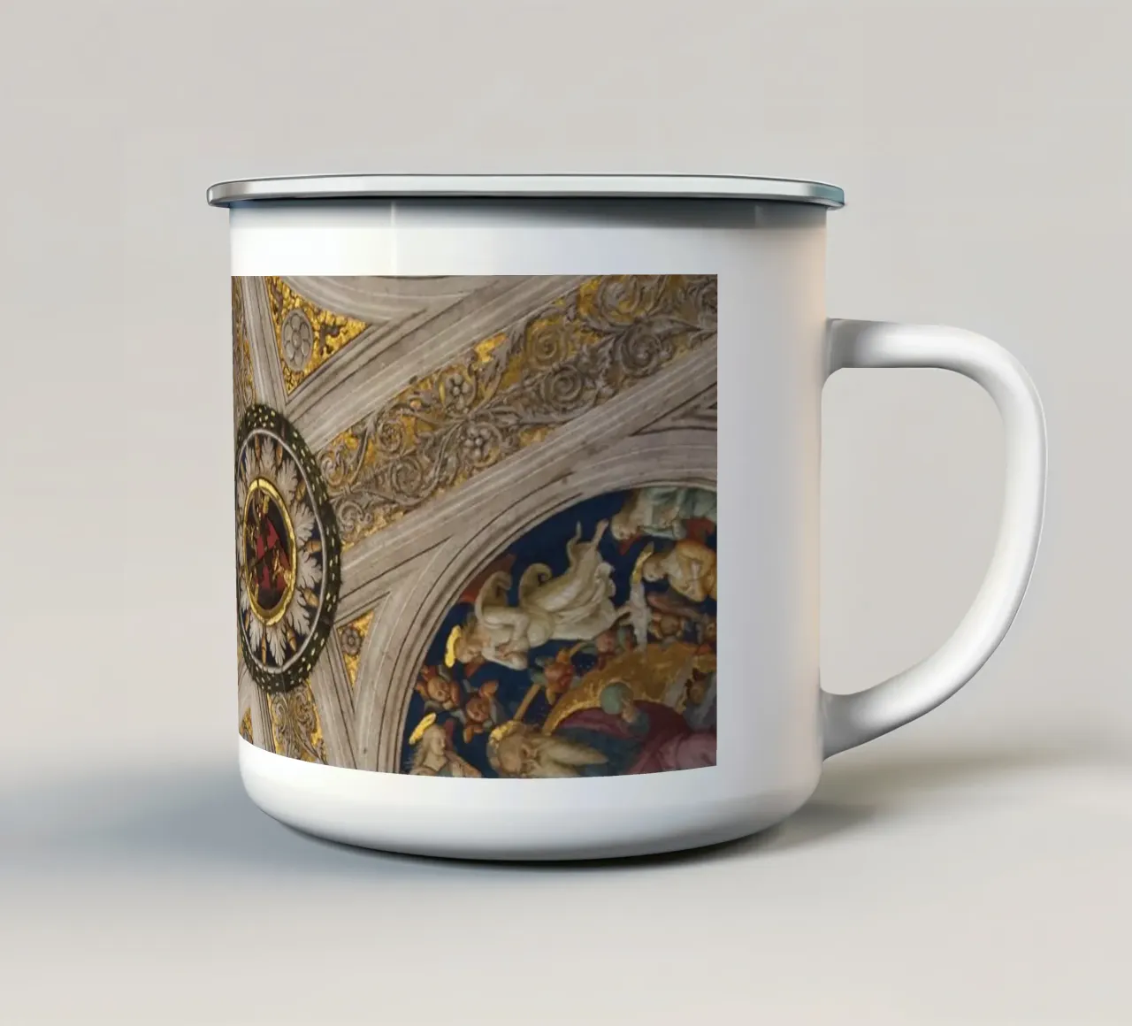 I Musei Vaticani 03 tazza in smalto da amini54