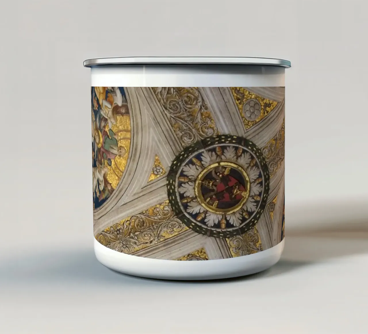 I Musei Vaticani 03 tazza in smalto da amini54