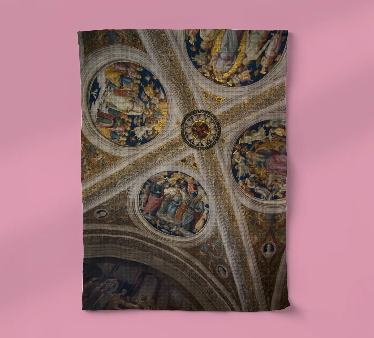 The Vatican Museum 03 tea towel by amini54