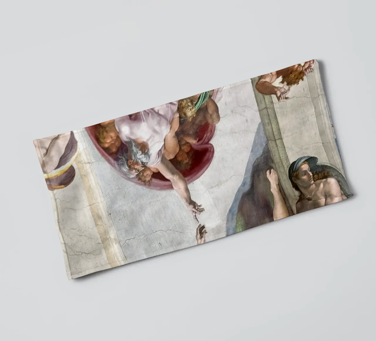 The Vatican Museum - The Creation of Adam towel by amini54