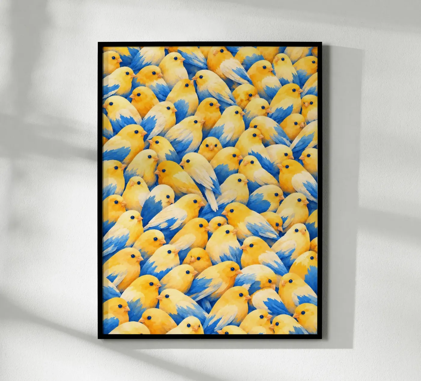 Canaries poster by Miss Tigri