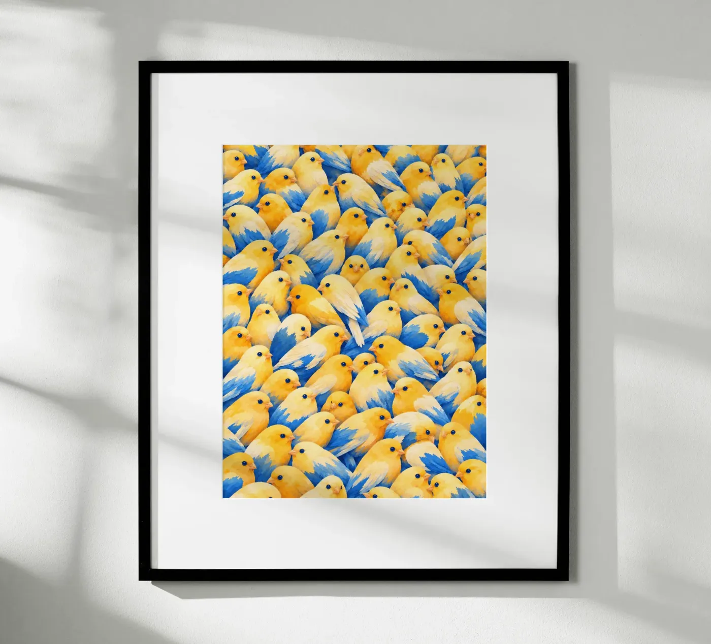 Canaries poster by Miss Tigri