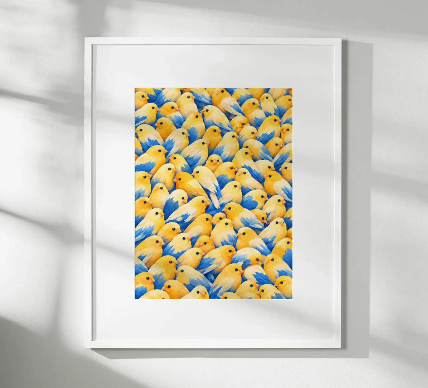 Canaries poster by Miss Tigri
