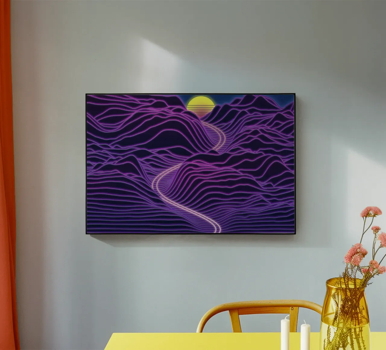 Alba al neon plexiglass da amini54