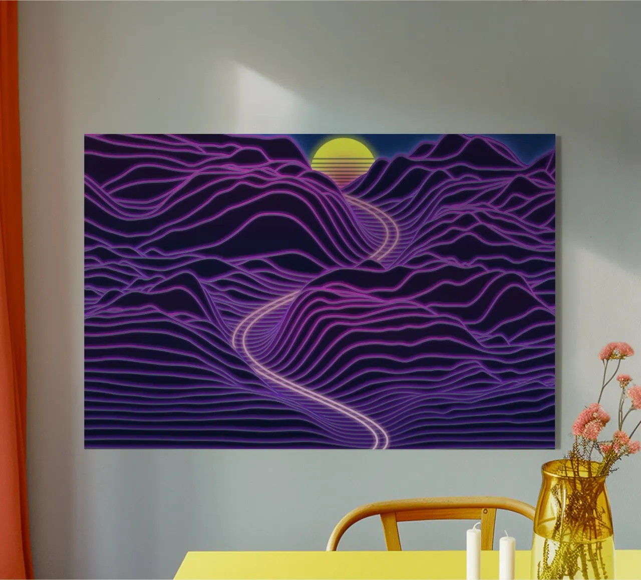 Alba al neon plexiglass da amini54