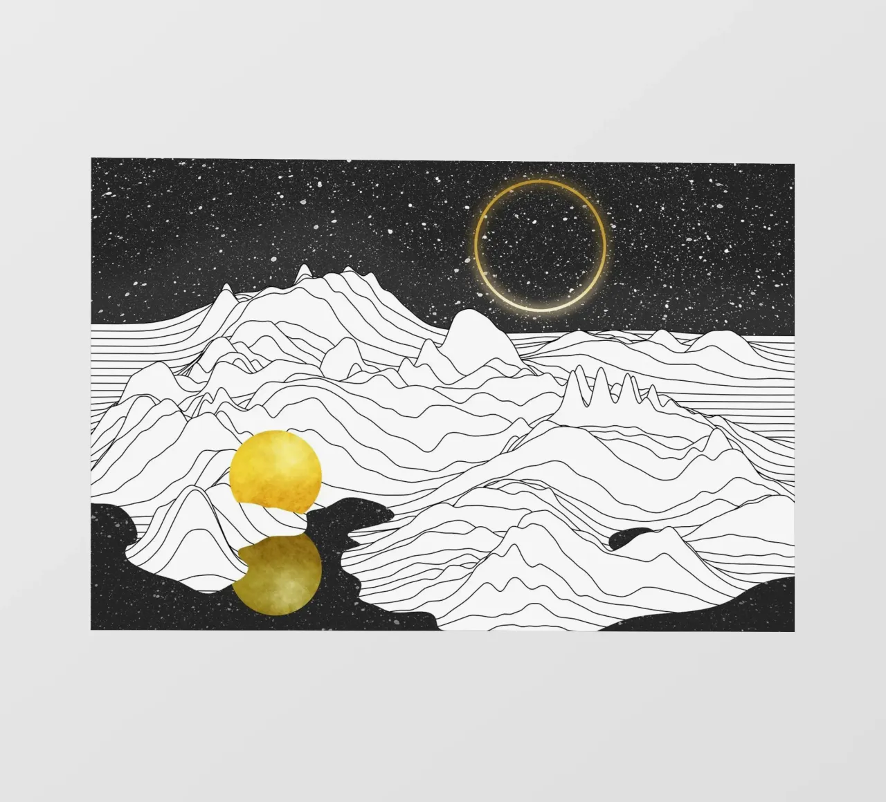 Monocromo Due Lune telo in pvc da amini54