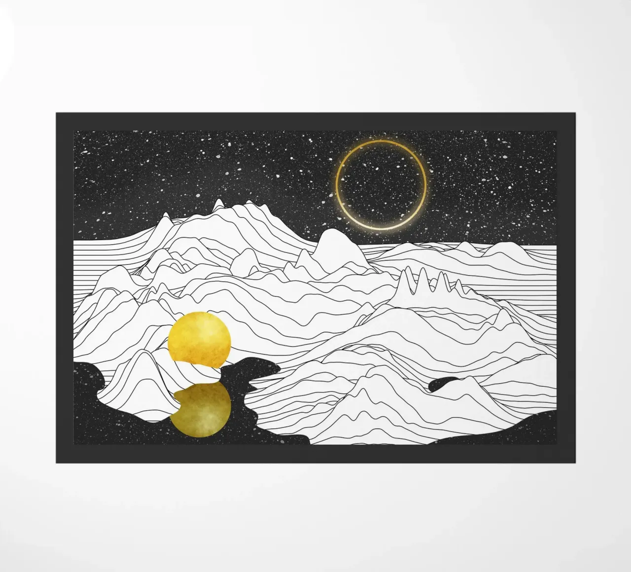 Monocromo Due Lune zerbino da amini54