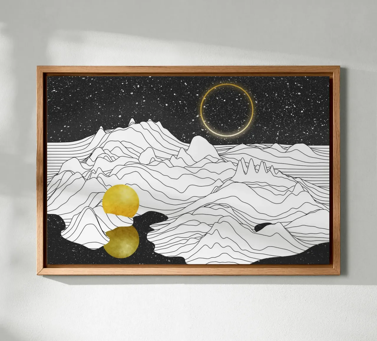 Monocromo Due Lune alluminio dibond da amini54