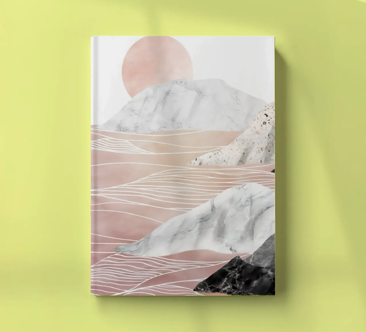 Marble Landscape 01 notebook by amini54