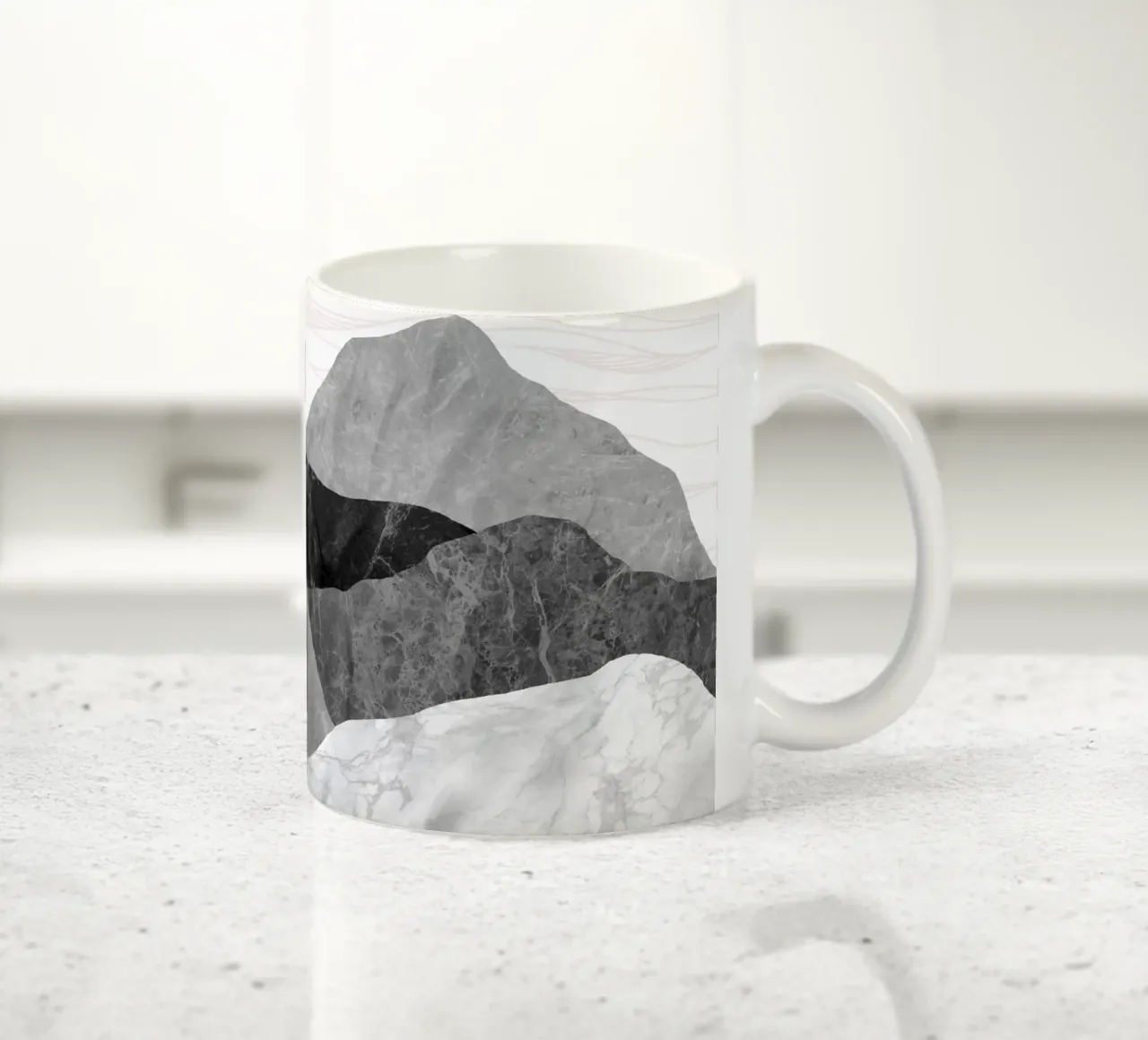 Paesaggio in marmo 02 tazza in ceramica da amini54