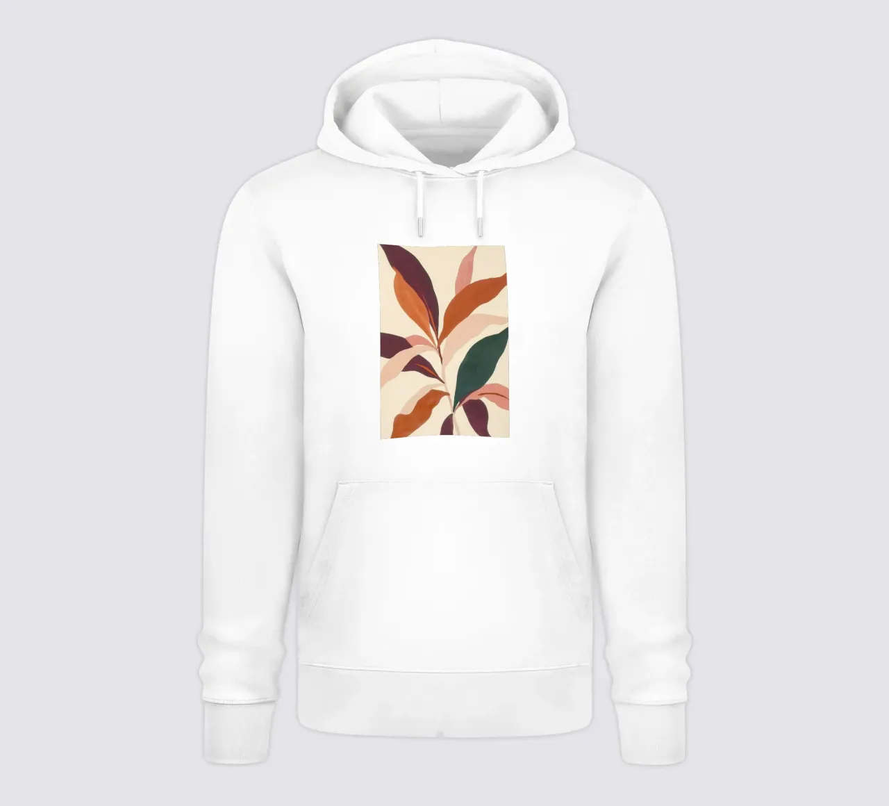 Impianto astratto felpa con cappuccio da Melloi Art Print