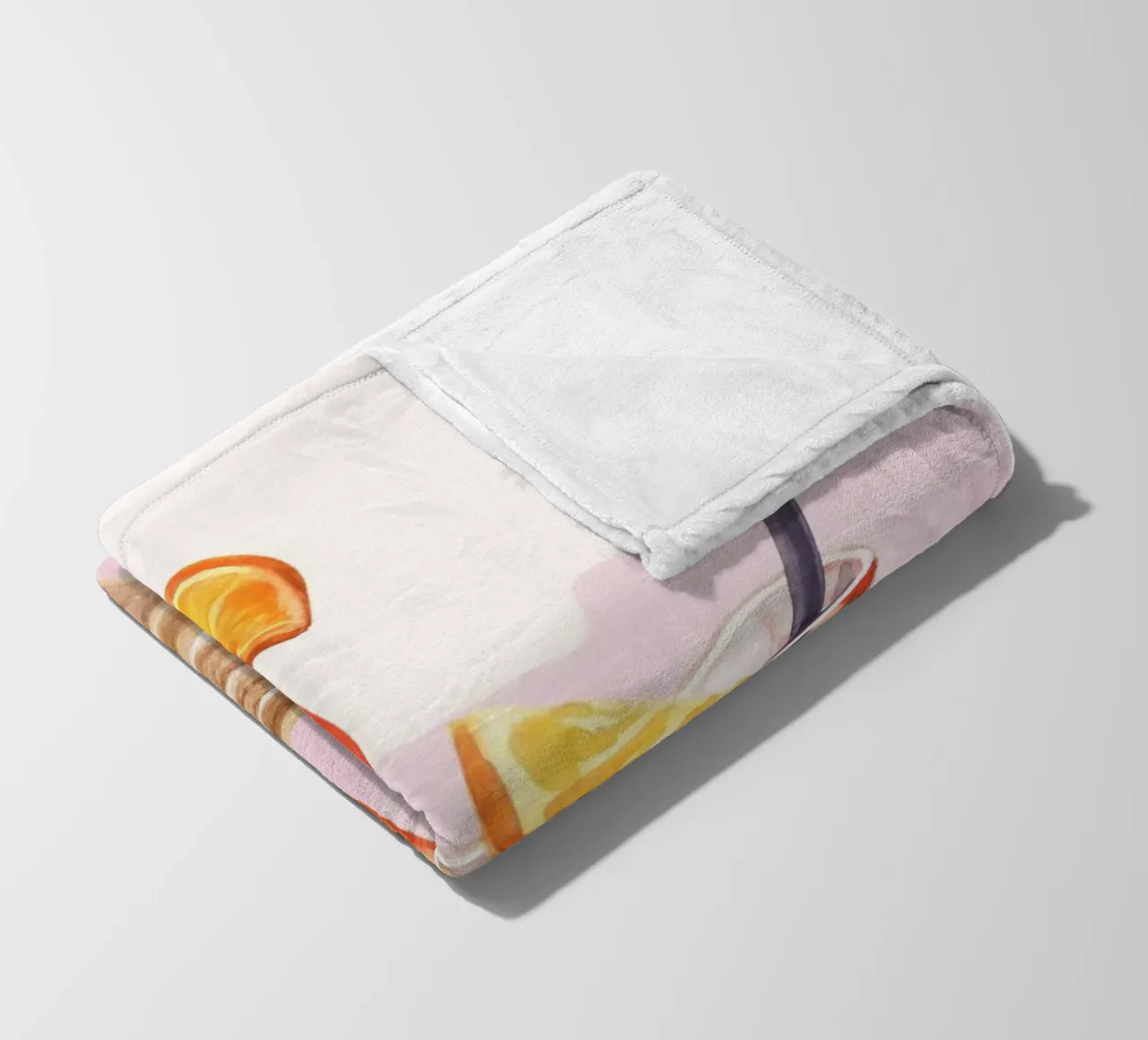 Aperol Spritz e Negroni Print coperta in pile da Bella Studio