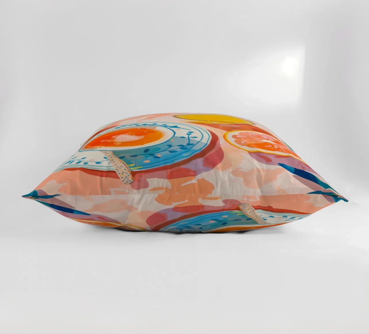 La Dolce Vita Breakfast Print cuscino da Bella Studio