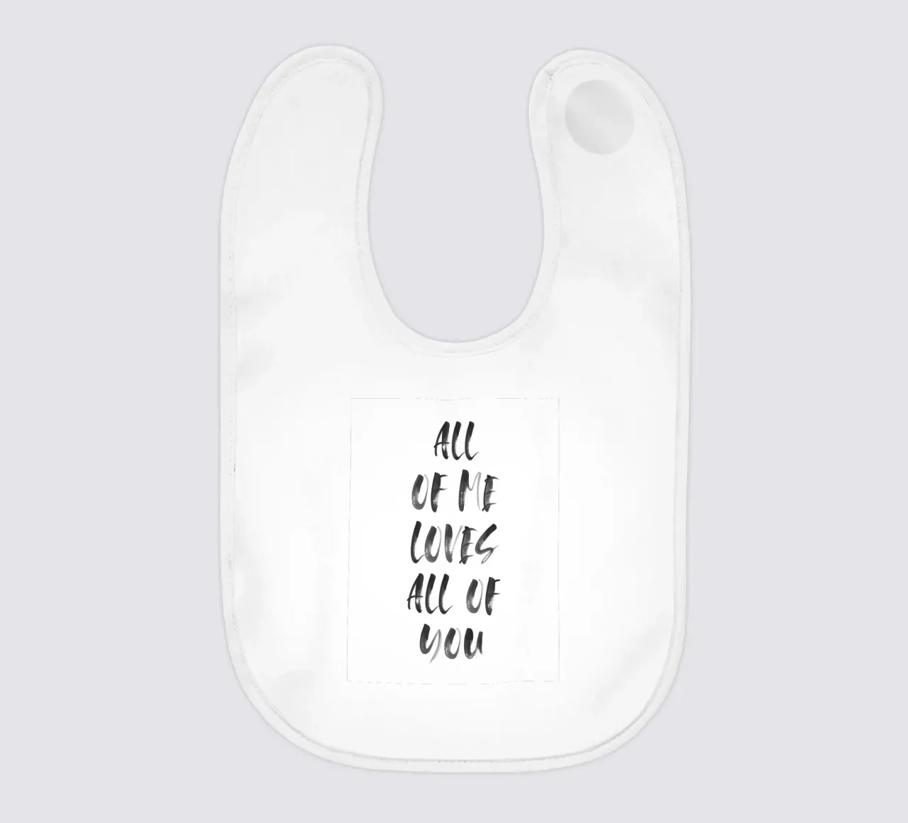 Romantisches Handlettering - Tutto di me ti ama bavaglino da Whole©
