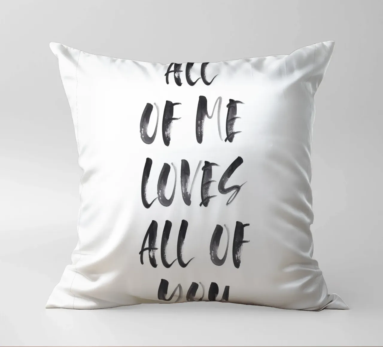 Romantisches Handlettering - Tutto di me ti ama cuscino da Whole©