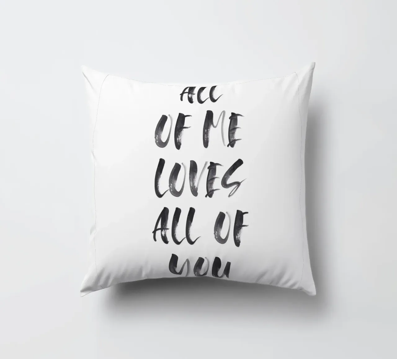 Romantisches Handlettering - Tutto di me ti ama cuscino da Whole©