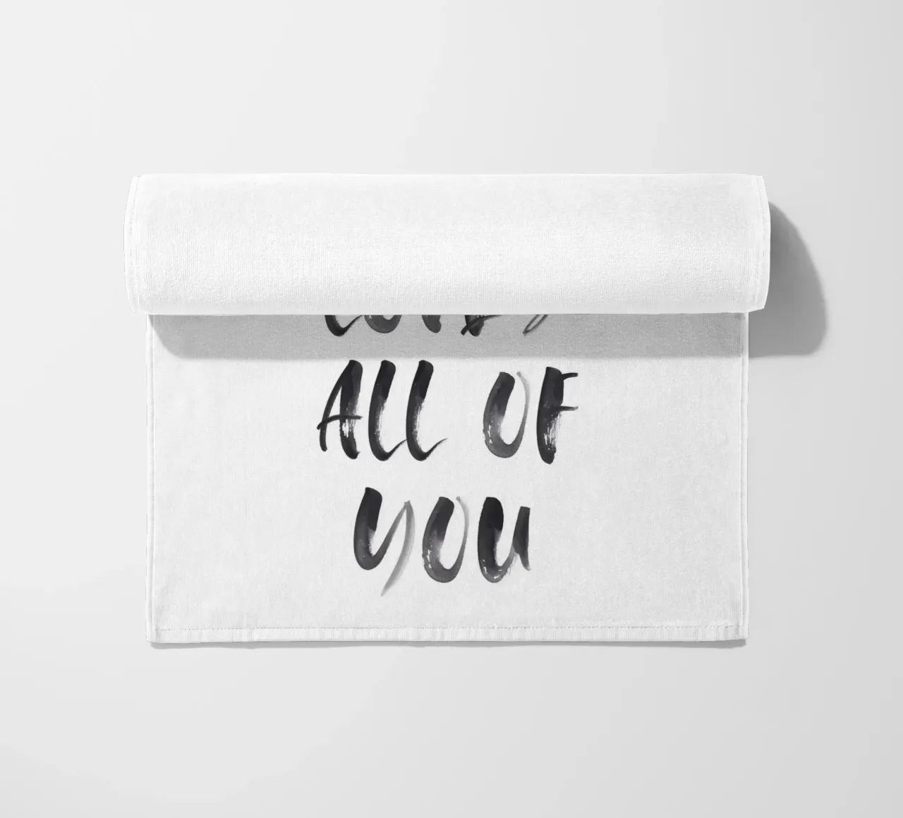 Romantisches Handlettering - Tutto di me ti ama telo mare da Whole©