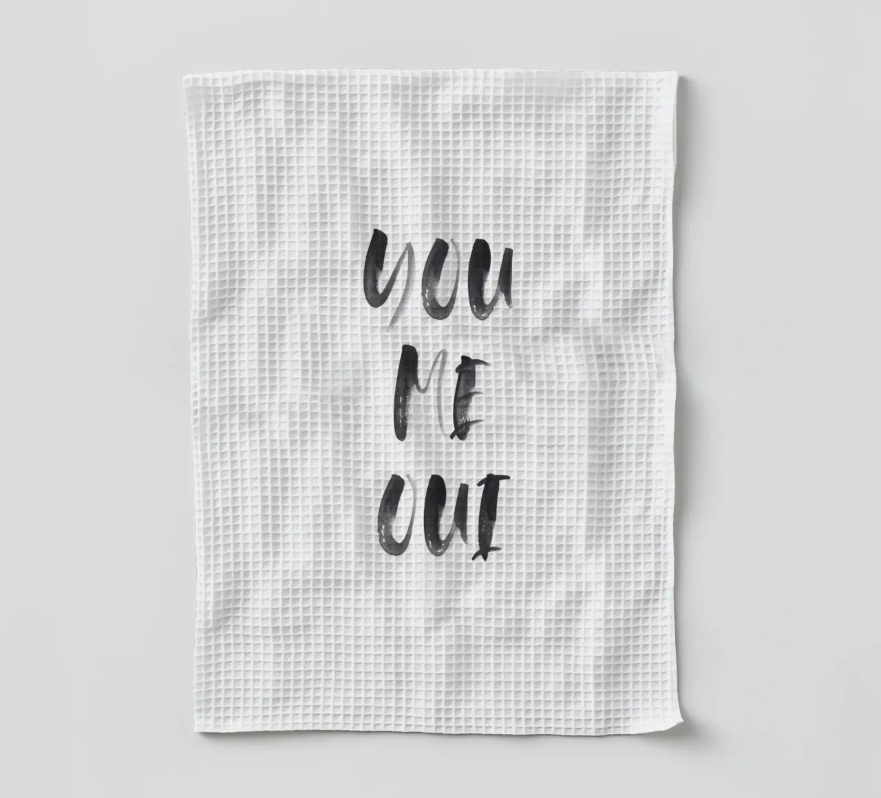 You Me Oui – Stilvolles Design Geschirrtuch von Whole©