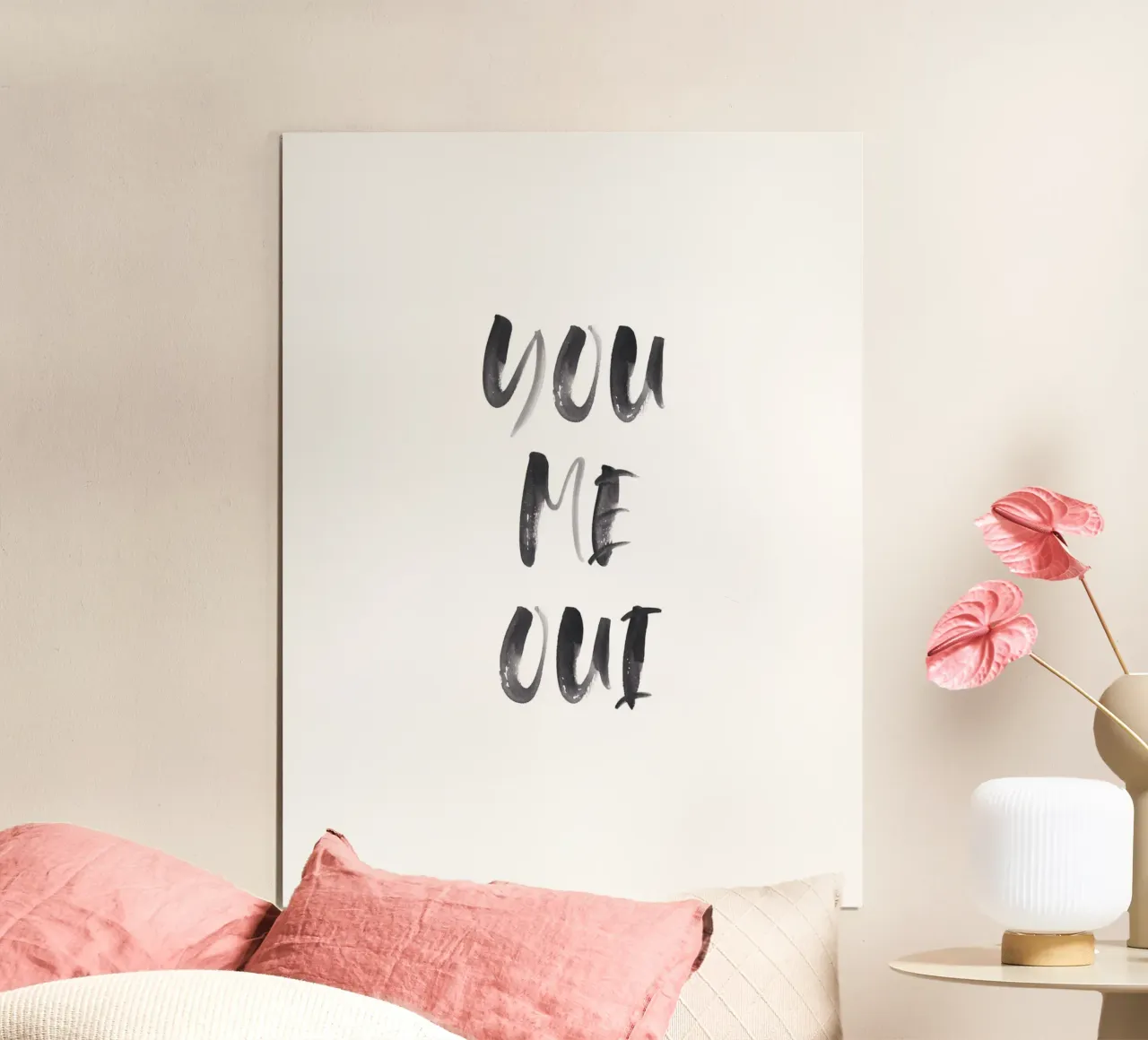 You Me Oui - Design elegante poster da Whole©