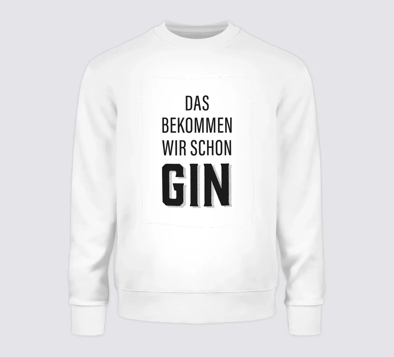 Design divertente con citazioni sul gin felpa da Whole©