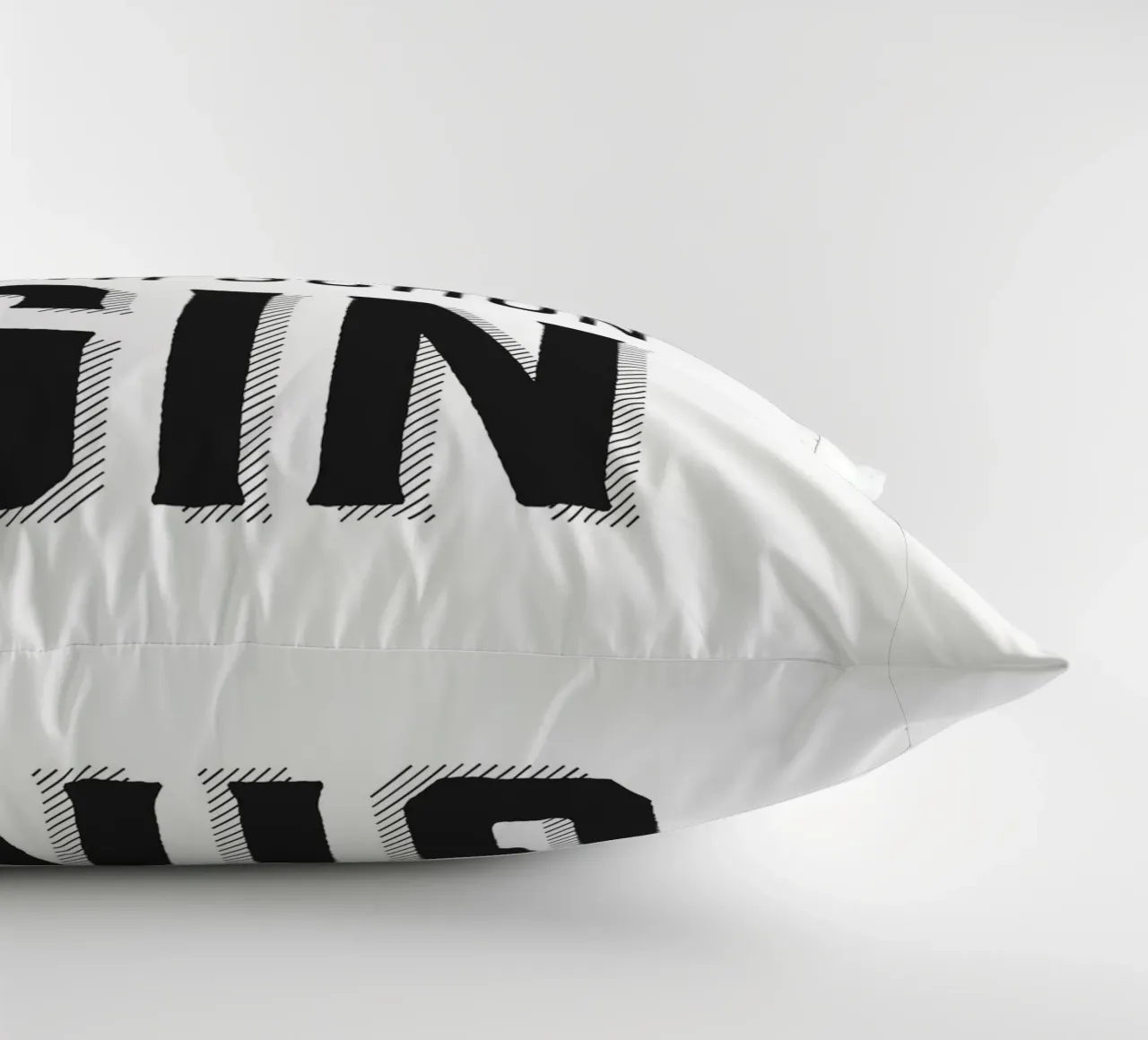 Design divertente con citazioni sul gin cuscino da Whole©