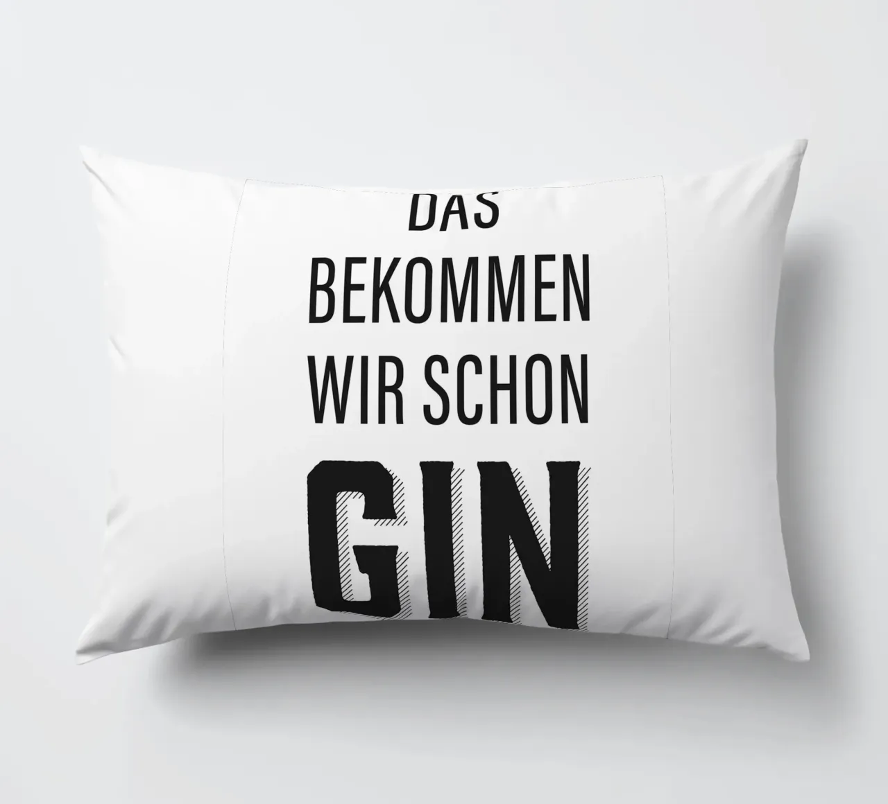 Design divertente con citazioni sul gin cuscino da Whole©