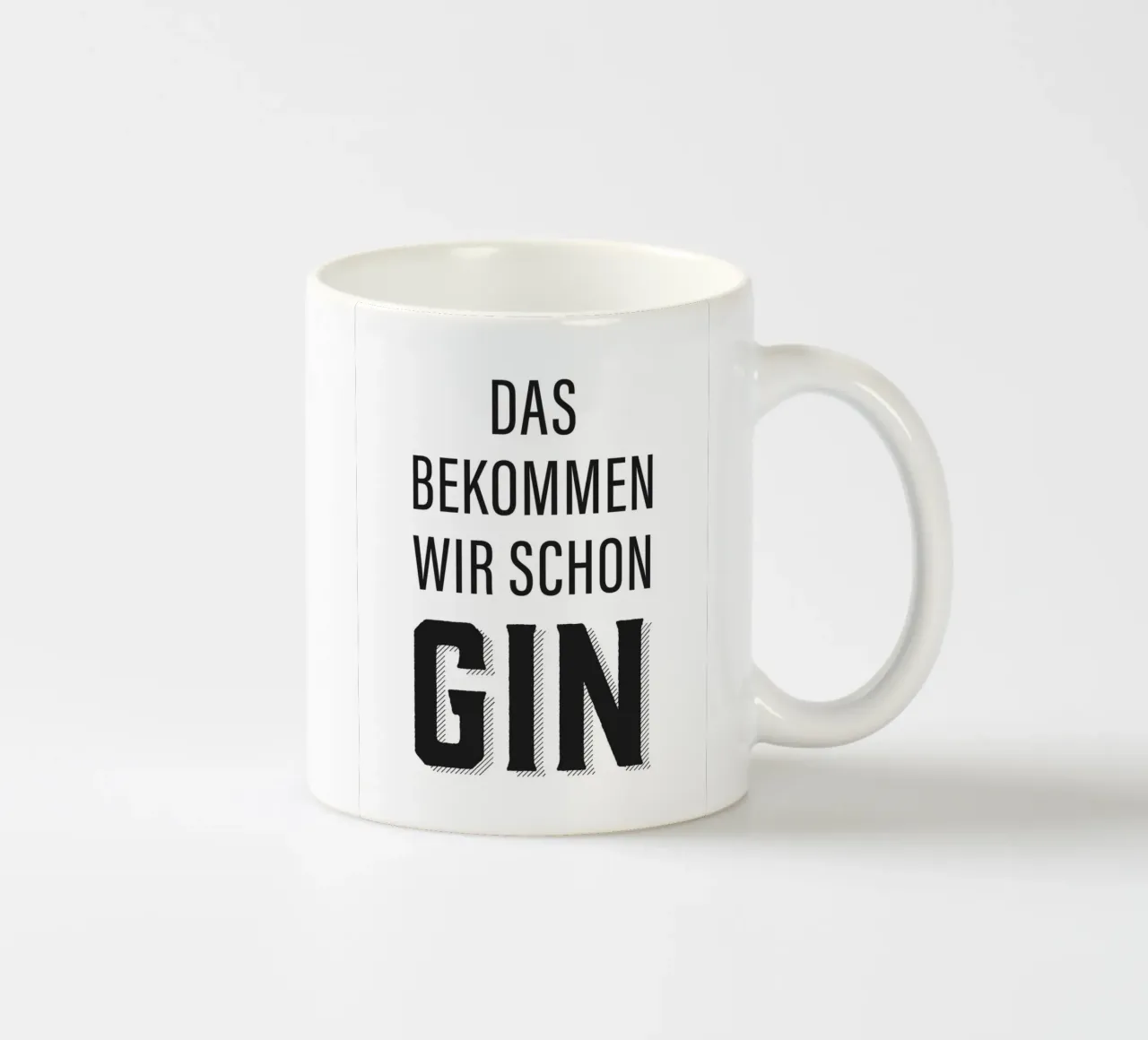 Design divertente con citazioni sul gin tazza in ceramica da Whole©