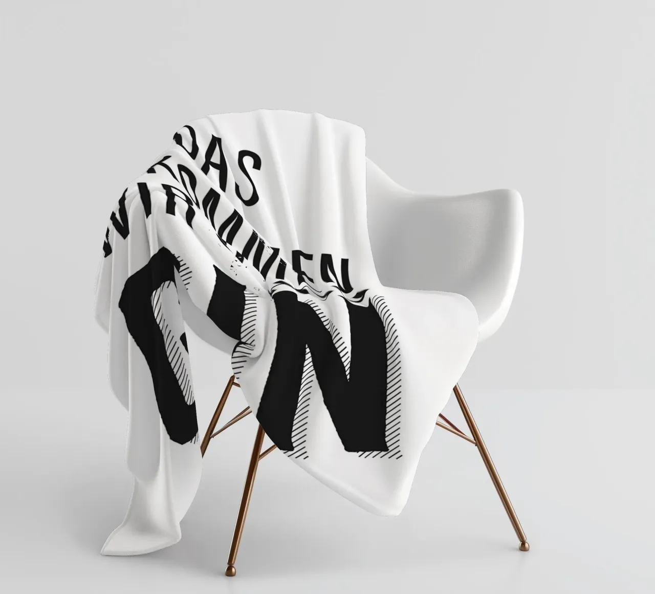 Design divertente con citazioni sul gin coperta in pile da Whole©