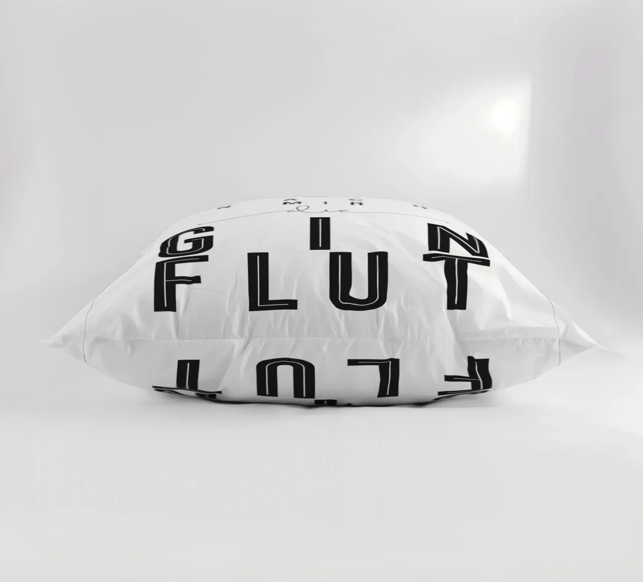 Gin quote poster decorative cushion by Whole©