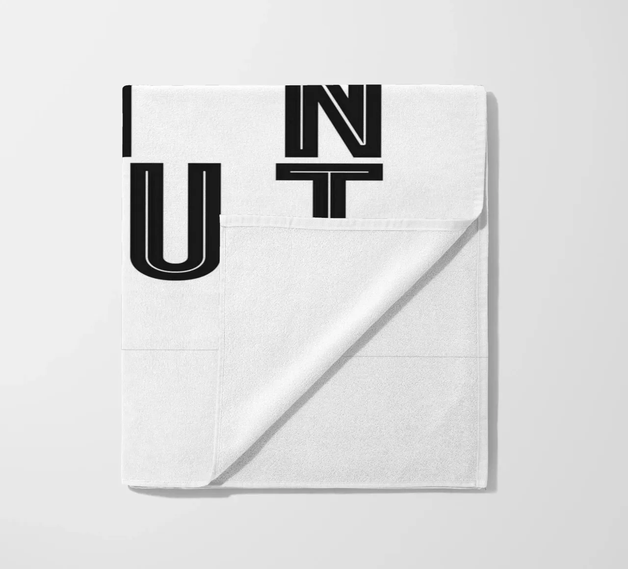 Gin quote poster beach towel by Whole©